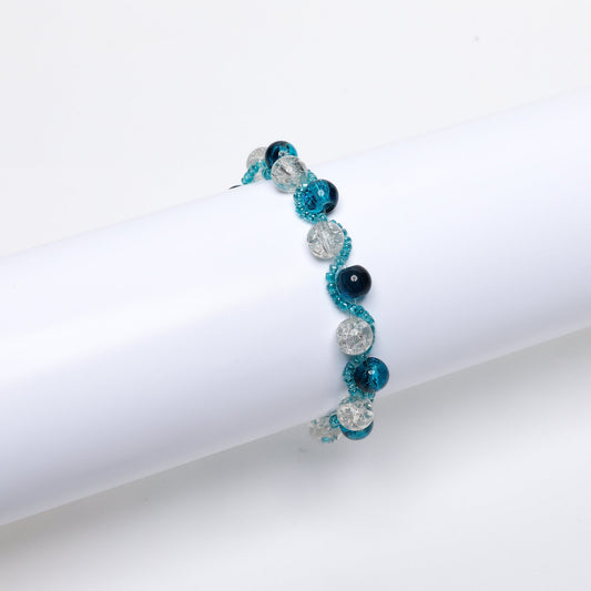 Buy Beaded Bracelets Online in India- Hand made styles at Bricella.